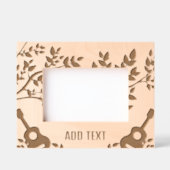 Custom 6" x 4" Landschaft, FrameStyle: Natural Eng Geätzte Rahmen (Vorderseite)