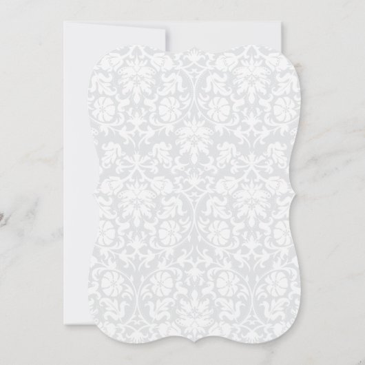 Custom - 75. / 60. Diamond Anniversary Design Einladung (Rückseite)