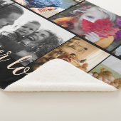 Custom 7 Foto Collage Forever Love Sherpadecke (3/4)