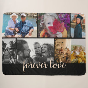 Custom 7 Foto Collage Forever Love Sherpadecke