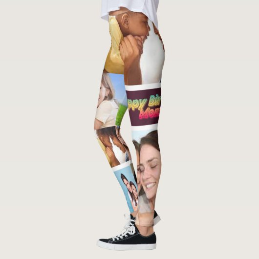 Custom 7 Foto Collage Leggings (Links)