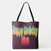 Custom 7 Foto Collage Tote Bag Tasche (Rückseite)