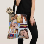 Custom 7 Foto Collage Tote Bag Tasche (Von Nahem)