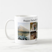 Custom 7 Foto Wir Liebe Sie Daddy personifizierte Kaffeetasse (Links)