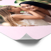 Custom 7th Birthday Photo Collage Poster (Ecke)