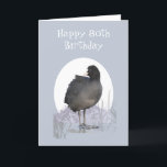 Custom 80. Geburtstag "Old Coot" Funny Bird Spaß Karte<br><div class="desc">Custom 80. Geburtstag "Old Coot" Funny Bird Spaß</div>