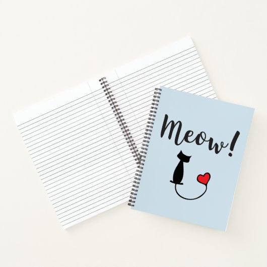 Custom 8.5" x 11" Spiral Notebook Notizblock (Innenseite)