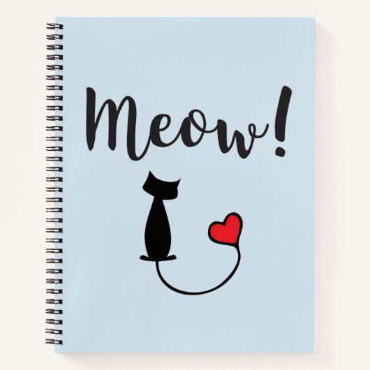 Custom 8.5" x 11" Spiral Notebook Notizblock (Vorderseite)