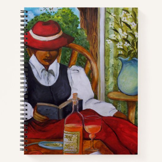 Custom 8.5" x 11" Spiral Notebook Notizblock (Vorderseite)