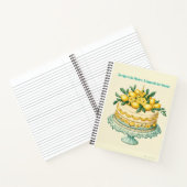 Custom 8.5" x 11" Spiral Notebook Notizblock (Innenseite)