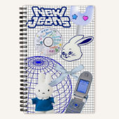 Custom 8.5" x 11" Spiral Notebook Notizblock (Vorderseite)