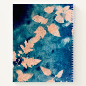 Custom 8.5" x 11" Spiral Notebook Notizblock (Rückseite)