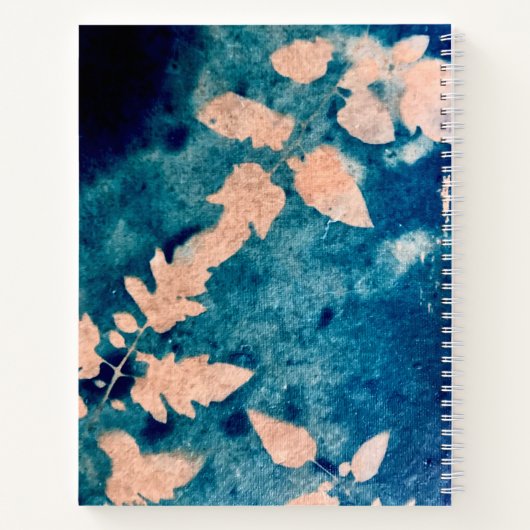 Custom 8.5" x 11" Spiral Notebook Notizblock (Rückseite)