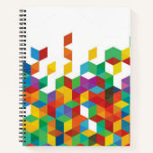Custom 8.5" x 11" Spiral Notebook Notizblock (Vorderseite)