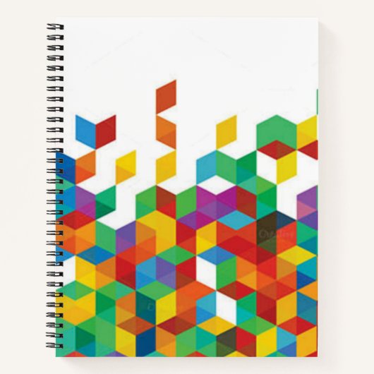 Custom 8.5" x 11" Spiral Notebook Notizblock (Vorderseite)