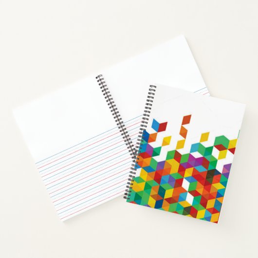 Custom 8.5" x 11" Spiral Notebook Notizblock (Innenseite)