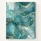 Custom 8.5" x 11" Spiral Notebook Notizblock (Rückseite)