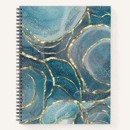 Custom 8.5" x 11" Spiral Notebook Notizblock