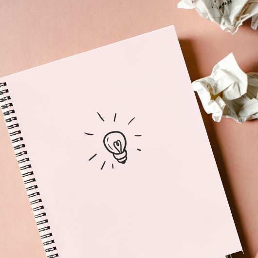 Custom 8.5" x 11" Spiral Notebook Notizblock