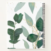 Custom 8.5" x 11" Spiral Notebook Notizblock (Rückseite)