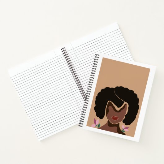 Custom 8.5" x 11" Spiral Notebook Notizblock (Innenseite)