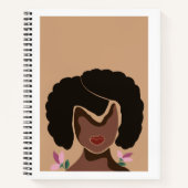 Custom 8.5" x 11" Spiral Notebook Notizblock (Vorderseite)