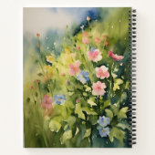 Custom 8.5" x 11" Spiral Notebook Notizblock (Rückseite)