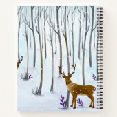 Custom 8.5" x 11" Spiral Notebook Notizblock (Rückseite)