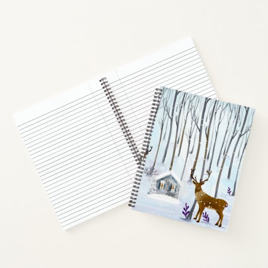 Custom 8.5" x 11" Spiral Notebook Notizblock (Innenseite)