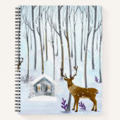 Custom 8.5" x 11" Spiral Notebook Notizblock (Vorderseite)