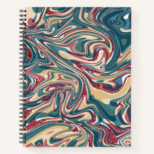 Custom 8.5" x 11", Spiral Notebook, Notizblock