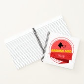 Custom 8.5" x 8.5" SpiralNotebook Notizblock (Innenseite)