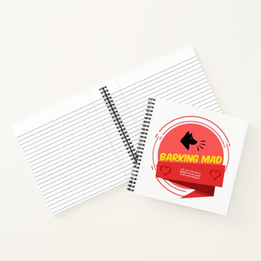 Custom 8.5" x 8.5" SpiralNotebook Notizblock (Innenseite)