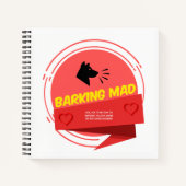 Custom 8.5" x 8.5" SpiralNotebook Notizblock (Vorderseite)