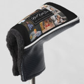 Custom 8 FotoCollage Bester Vater je Golf Headcover (3/4 Vorderseite)