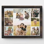 Custom 8 FotoCollage Fotoplatte (Vorderseite)