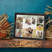 Custom 8 FotoCollage Fotoplatte (Seite)