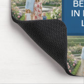 Custom 8 Photo Collage - Personalized Dad Gift Mousepad (Ecke)