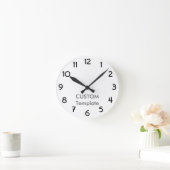 Custom 8" RUNDE Wall Clock GARGOYLE B. Runde Wanduhr (Zuhause)