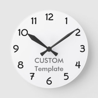 Custom 8" RUNDE Wall Clock GARGOYLE B. Wanduhr