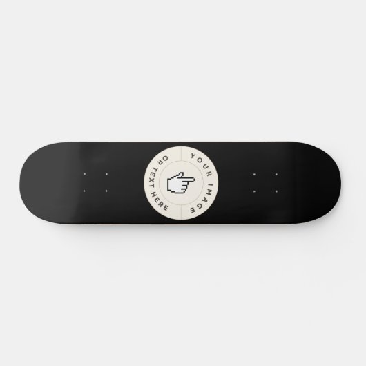 Custom 8" Skateboard Deck (nur Deck) (Horizontal)