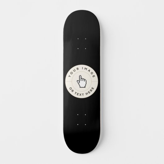 Custom 8" Skateboard Deck (nur Deck) (Vorderseite)