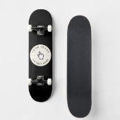 Custom 8" Skateboard Deck Trucks und Räder (Vorderseite)