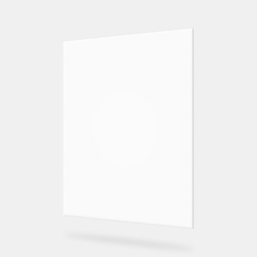 Custom 8" x 10" Acrylzeichen Acrylschild (Winkel)