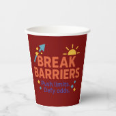 Custom 8oz Paper Cups – Perfect for Parties & Even Pappbecher (Vorderseite)