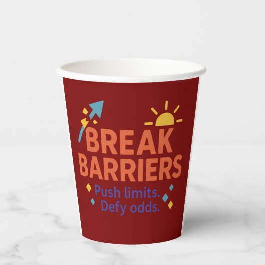 Custom 8oz Paper Cups – Perfect for Parties & Even Pappbecher (Vorderseite)