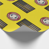 Custom 911 Dispatcher Wrapping Paper Geschenkpapier (Ecke)