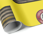Custom 911 Dispatcher Wrapping Paper Geschenkpapier (Rolleneckpunkt)
