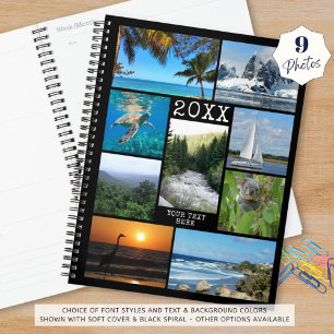 Custom 9 Foto Collage Fotografie Personalisiert Planer