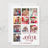 Custom 9 Fotos Weihnachten (Vorderseite)